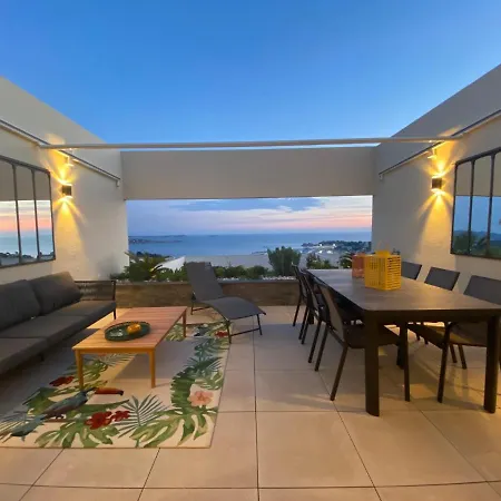 Superbe T2 44m2 - Grande Terrasse Vue Panoramique Exceptionnelle Piscine - Parking